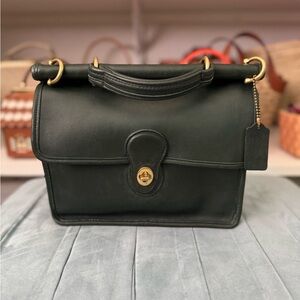 Coach Willis Bottle Green Bag